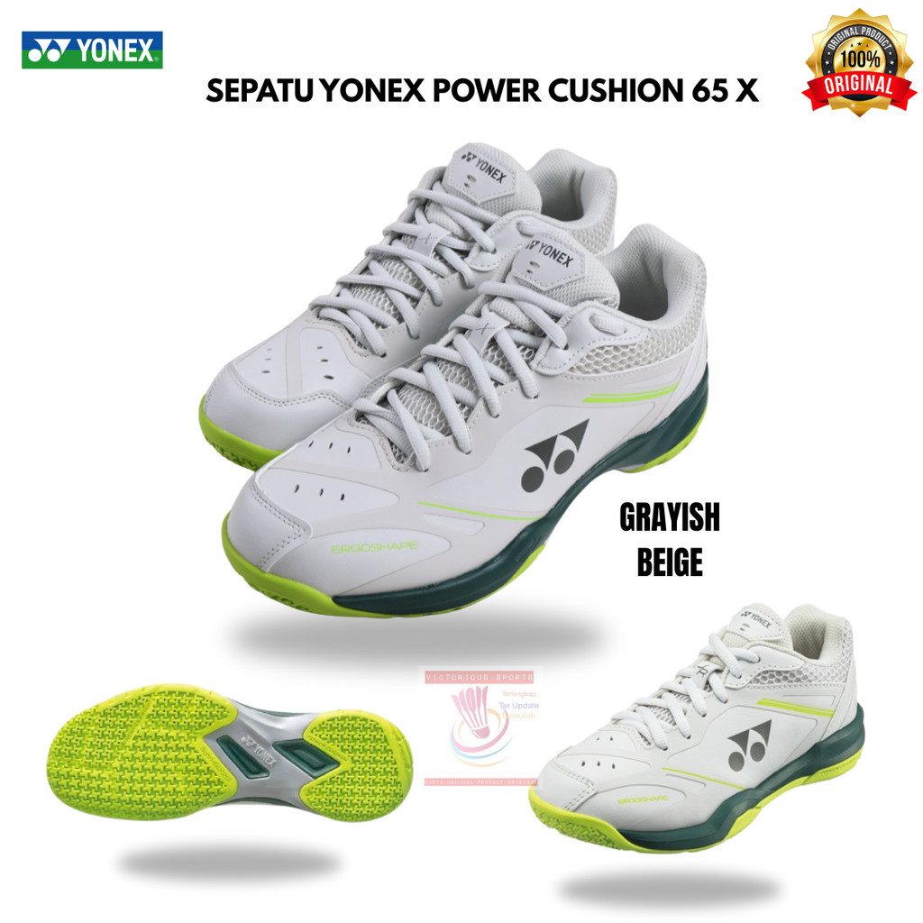 SEPATU BADMINTON BULUTANGKIS YONEX POWER CUSHION SHB 65 X VA ORIGINAL