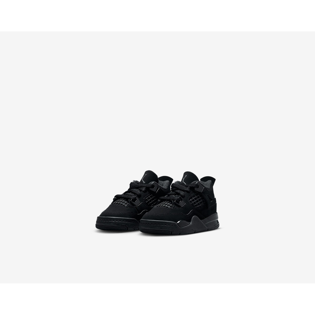 Sepatu Basket Anak Nike Jordan 4 Retro OG Kids (TODDLER) Black Cat IB4387-010