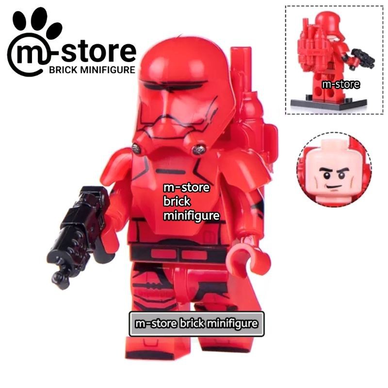 mainan kreatif edukatif str wrs final order sith flame trooper