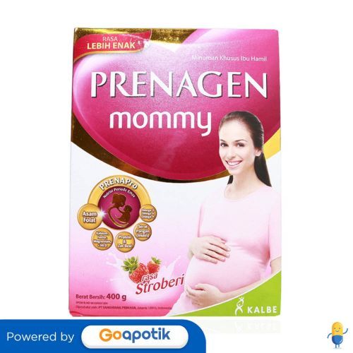 Prenagen Mommy Susu Ibu Hamil Rasa Strawberry 400 Gram Box