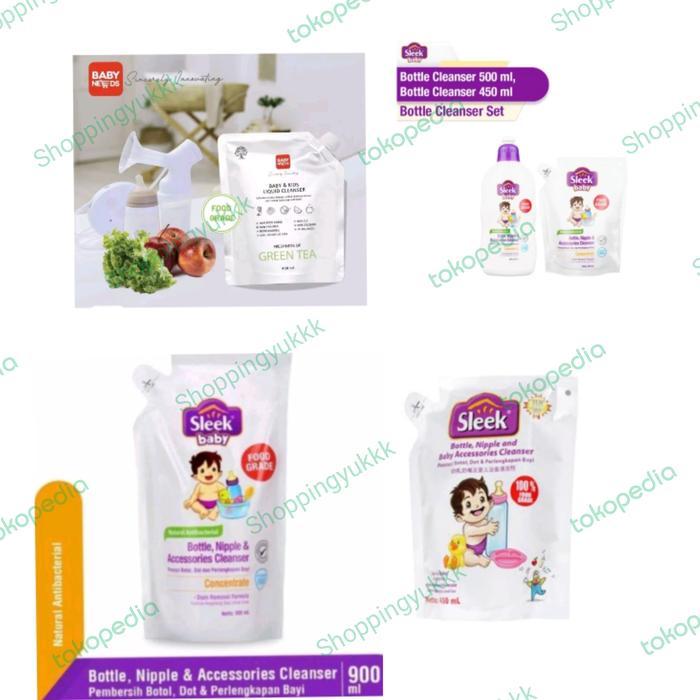 SLEEK Bottle Nipple & Baby Accessories Cleanser 900 ml / 900ml - 900 ML