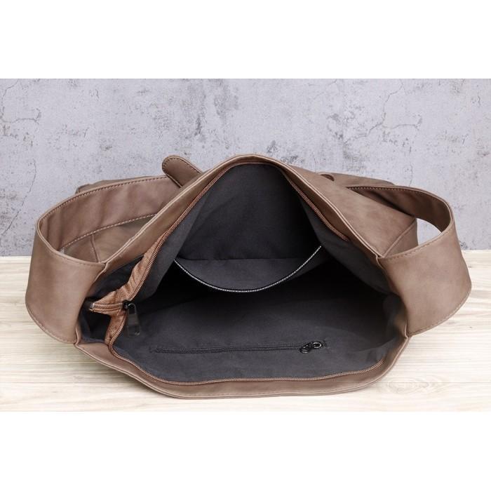 Tas Selempang Kulit Pria Tas Kulit Pria Tote Bag Kulit CELCIUS Hitam