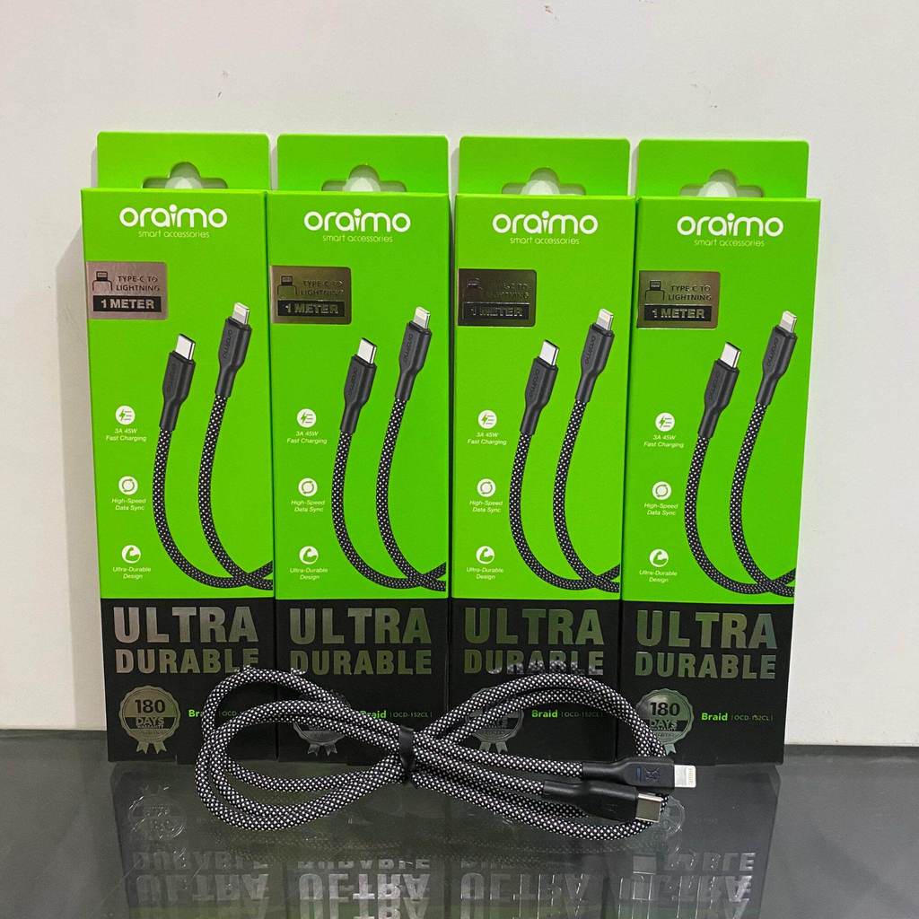 Kabel Data ORAIMO Type C To Lightning