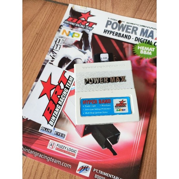 CDI BRT Powermax HyperBand buat motor Suzuki Satria 120/satria 2 tak/satria hiu/satria ru/satria 2ta
