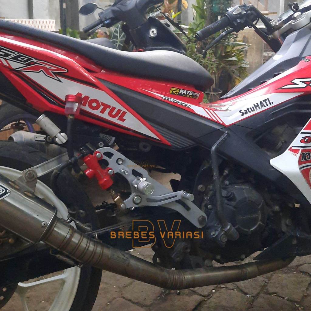 underbone costum plat besi honda sonic step ub sonic gtr besi 8mm