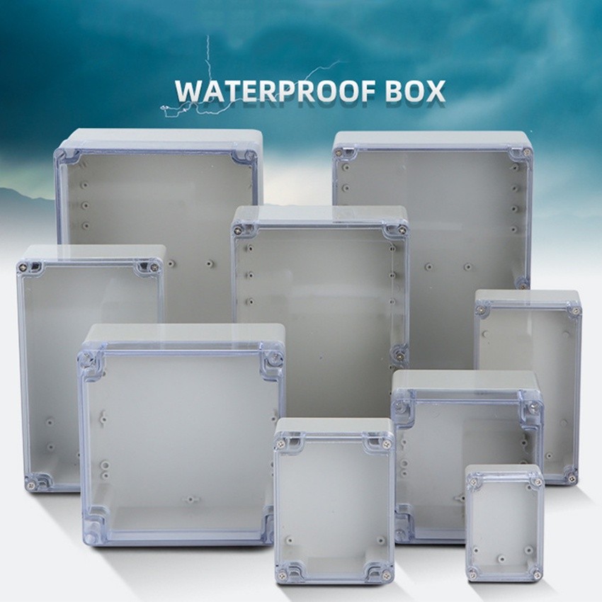 DOM RACK Box Panel Listrik IP65 Waterproof Outdoor ABS Kotak Panel Listrik Box Terminal