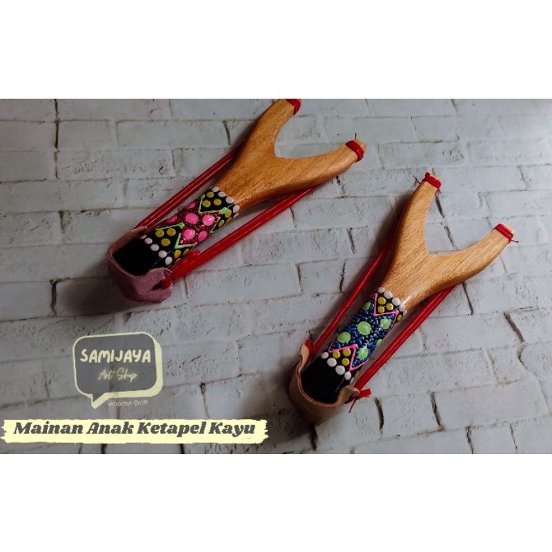 TERBAGUS Mainan Ketapel kayu / Mainan Anak Tradisional Ketapel Kayu