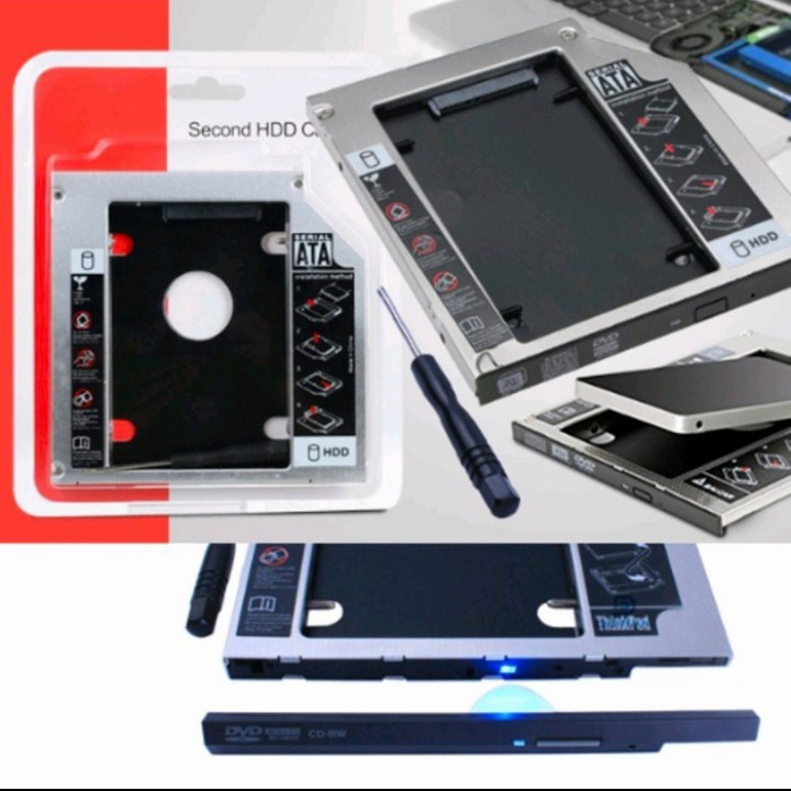 caddy slim 9,5mm / HDD caddy 9,5mm / SSD HDD caddy 9,5mm