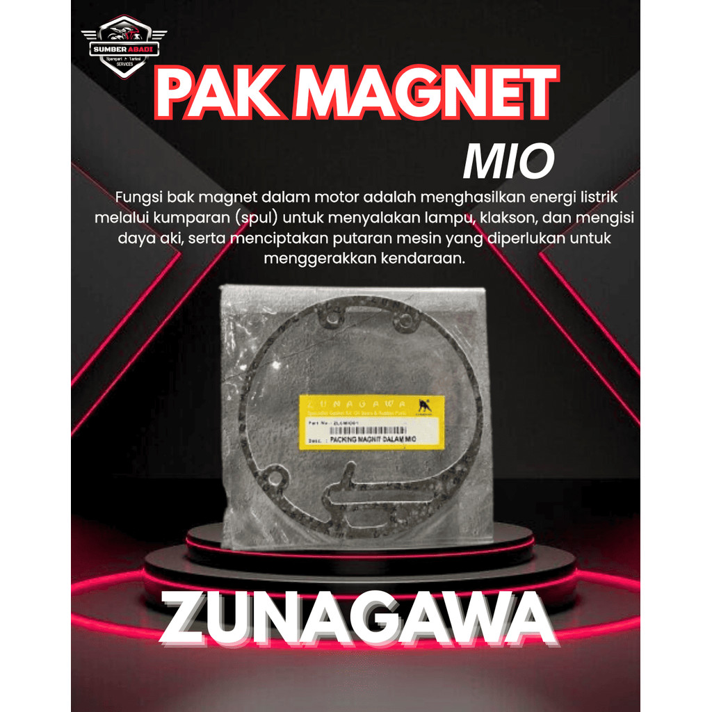 Zunagawa Pak Magnet Dalam Mio