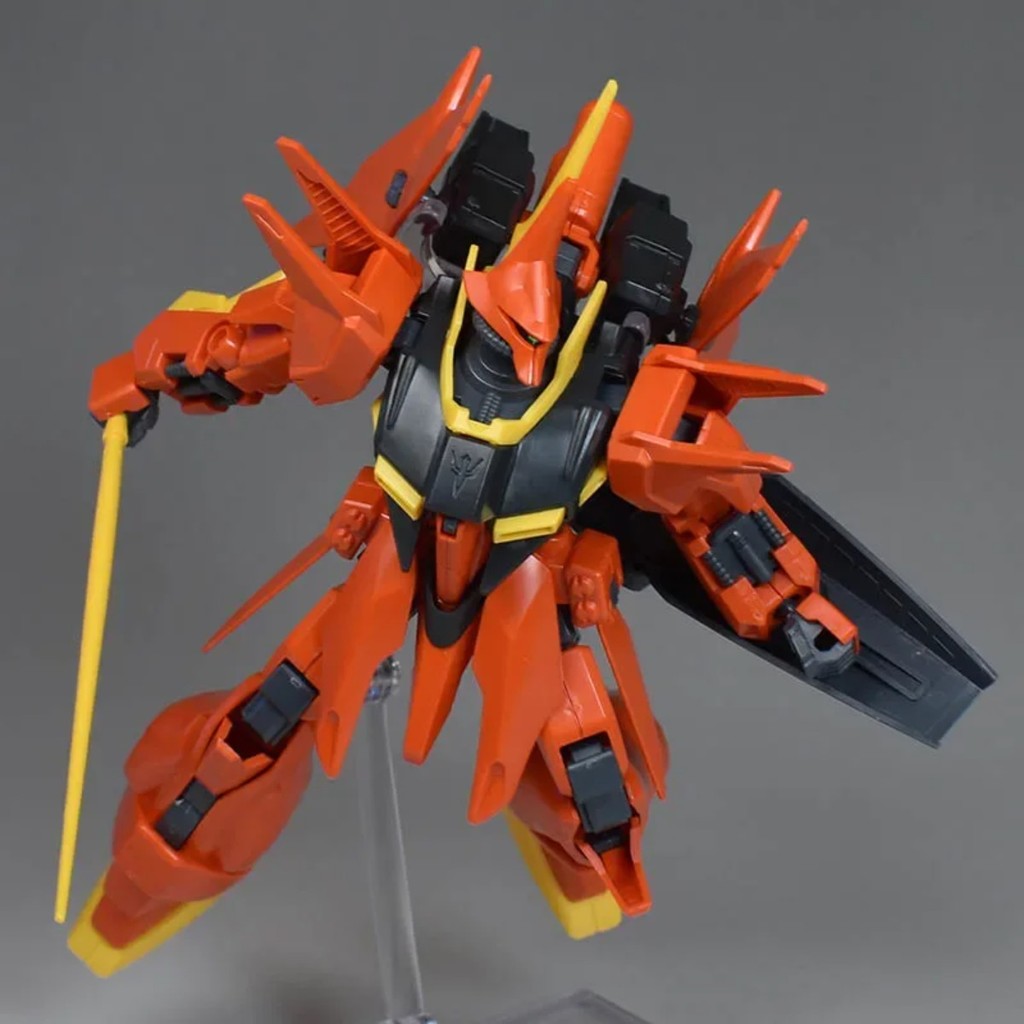 Bandai Genuine Gundam Anime Model Kits AMX-107 BAWOO NEO-ZEON Toys HG Action Figure Assembly Model G