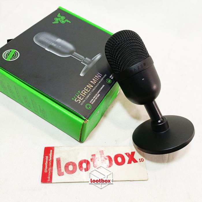 Microphone Streaming Podcast USB Razer Seiren Mini - SECOND