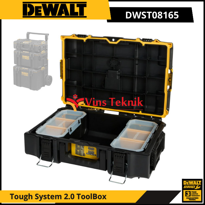 DEWALT DWST08165 ToolBox Tool Box Kotak Alat Perkakas Toughsystem 2.0