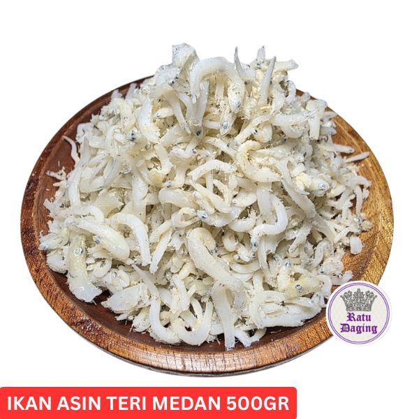 Ikan Asin Teri Nasi Medan Super Ikan Teri Medan Putih 500gr