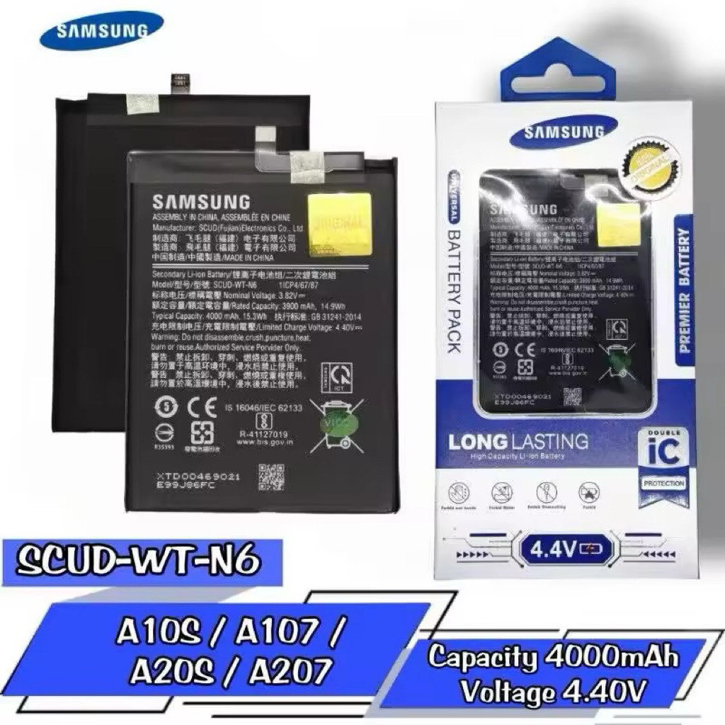 Baterai HP Samsung Galaxy A10s A107 / A20s A207 SCUD WT N6 Battery Batrai Batre Kualitas Bagus 2 IC