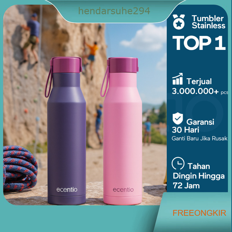 botol minum portable sport tumbler couple coffee botol minum tempat minum viral aesthetic tumbler