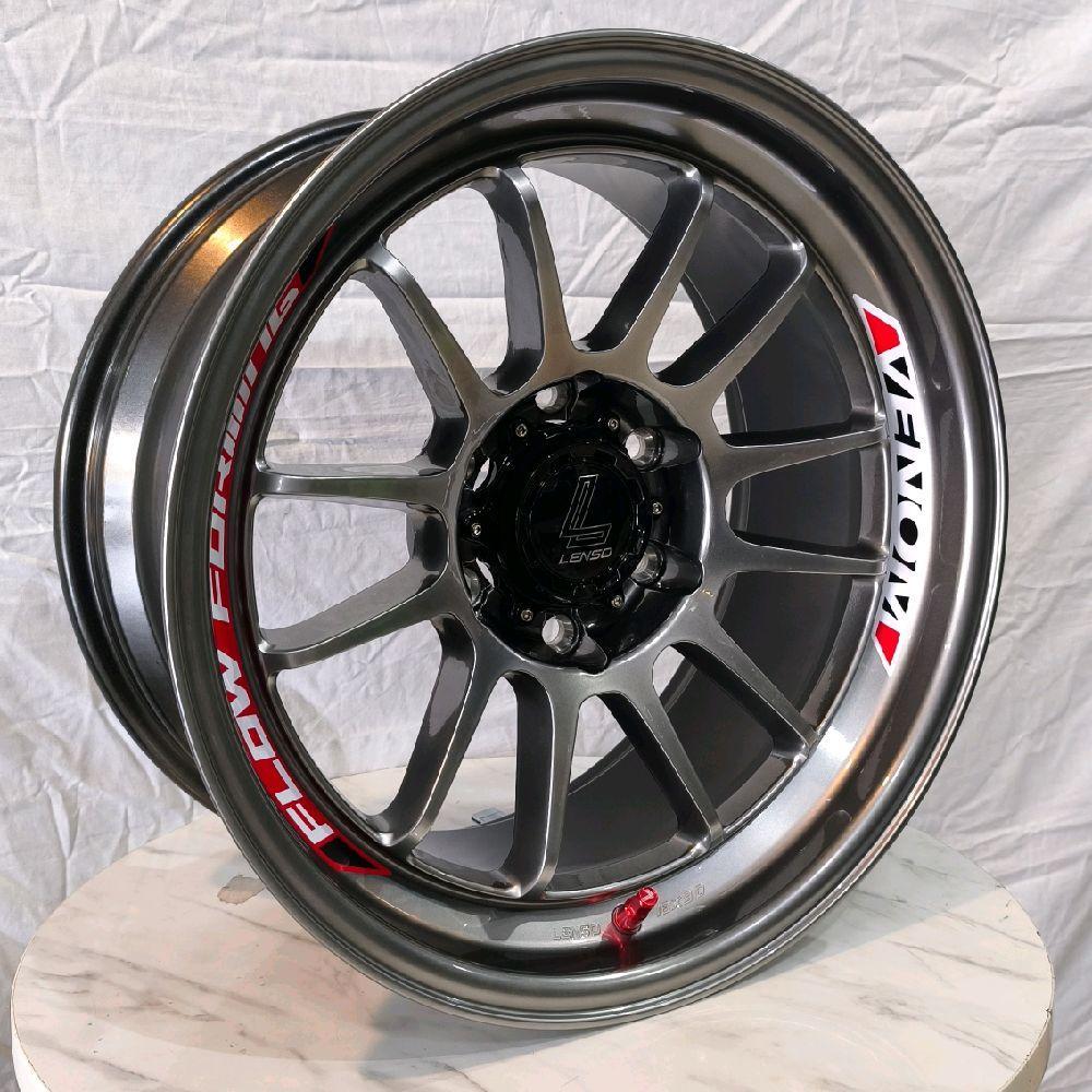 4p Velg Lenso Venom 5 18x9.0 6H 139.7 et0 HyperBlack Ring 18 R18 Lebar 9 inci Mobil Fortuner Pajero 