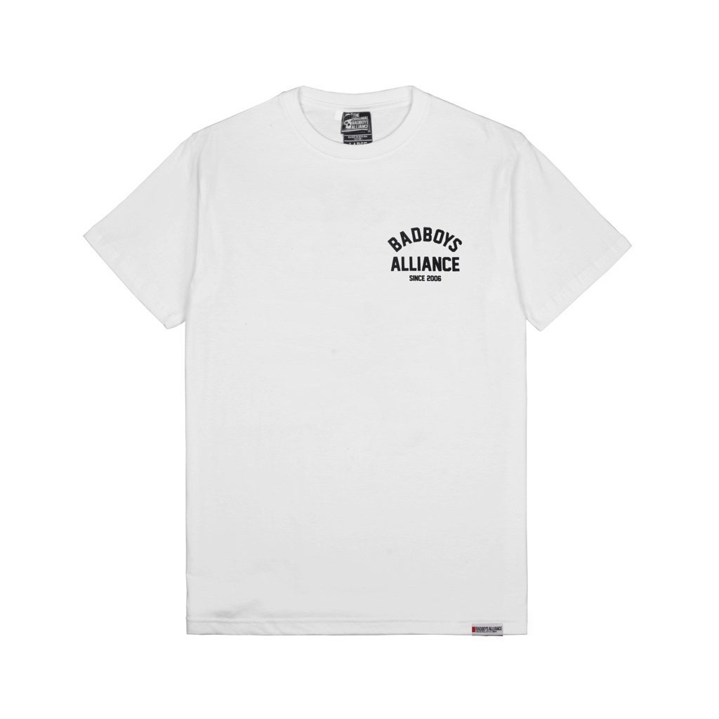 BADBOYS ALLIANCE - T-SHIRT " EXPLIC " WHITE