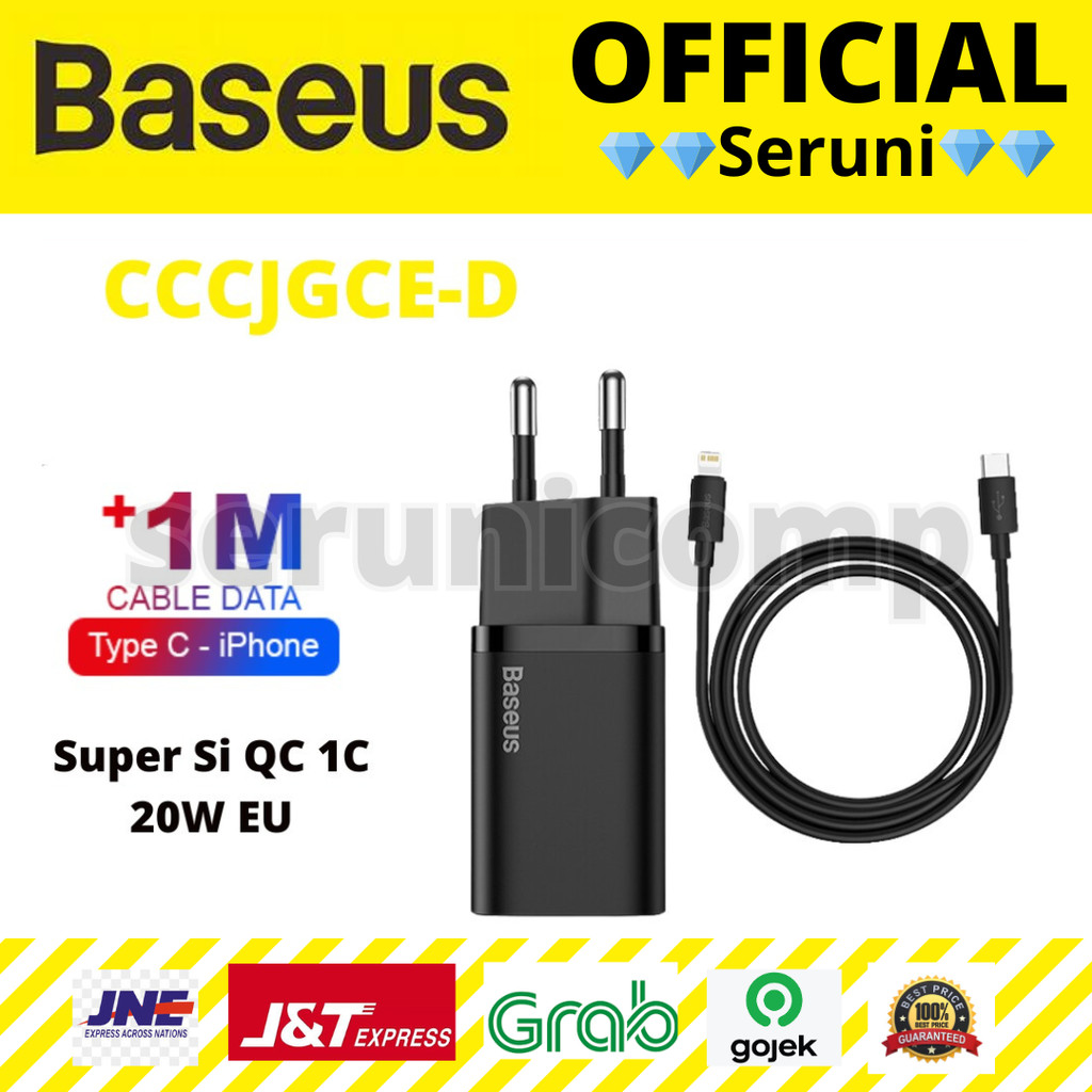 BASEUS Super Si Kepala Charger Type-C PD 20W