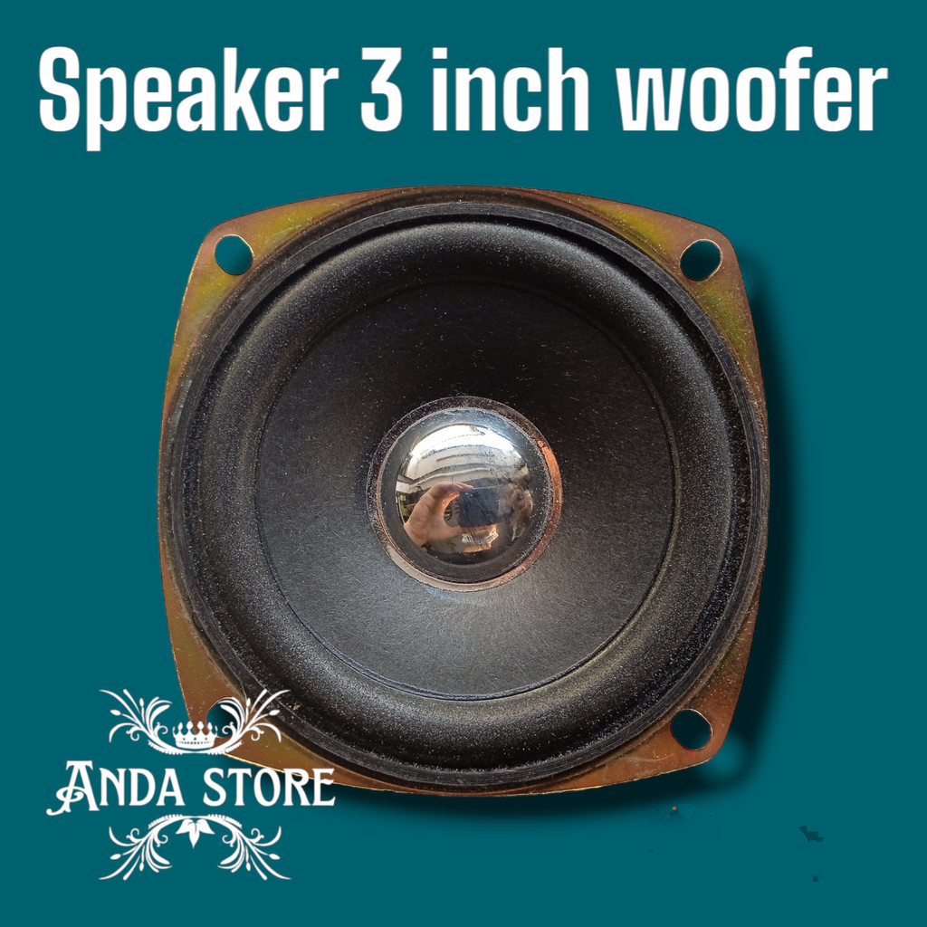 speaker 3 inch woofer bass