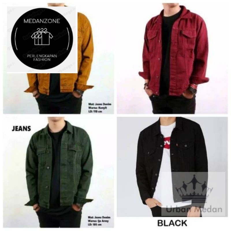 JAKET JEANS LEVI'S PANJANG PRIA REMAJA DEWASA. JAKET JEANS DENIM LEVIS