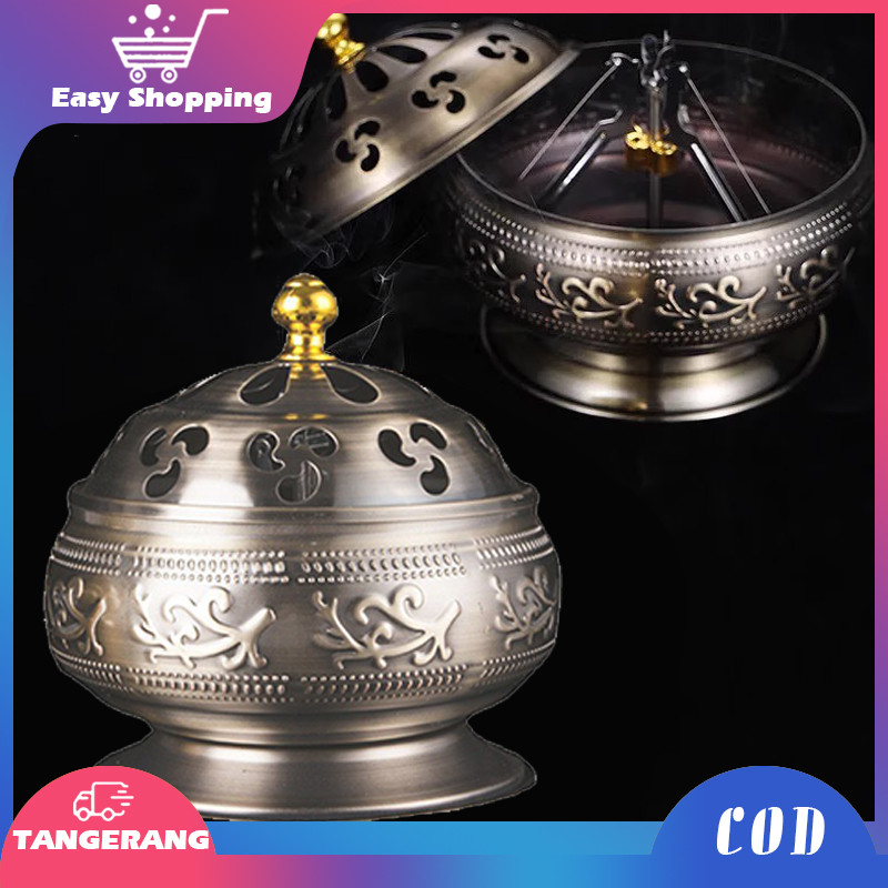 Tempat Bakar Dupa Arab Pembakar Dupa Arab Alat Bakar Dupa Arab Brass Sandalwood