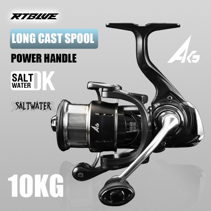 BEARKING new product A6 1000-5000 stainless steel bearing 5.2:1 fishing reel traction system maximum