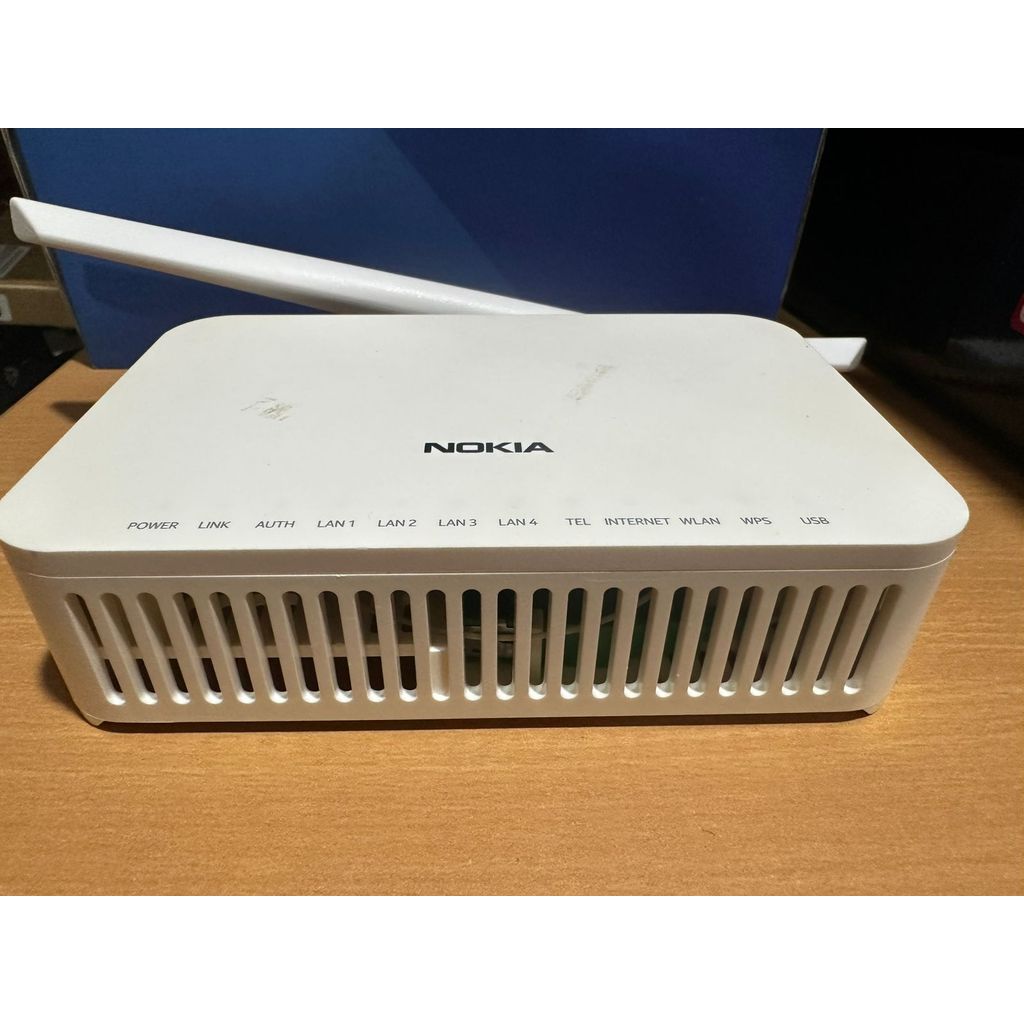 Modem Nokia GPON ONT Kondisi dan Kelengkapan Sesuai Foto