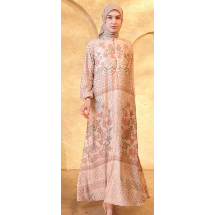 Heaven Lights Alani Dress - Apricot