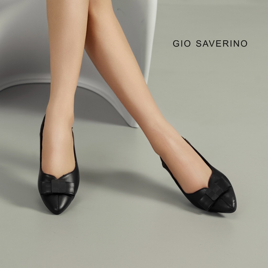 Gio Saverino Sandal Sepatu Wanita Flat Shoes Milan Shoes