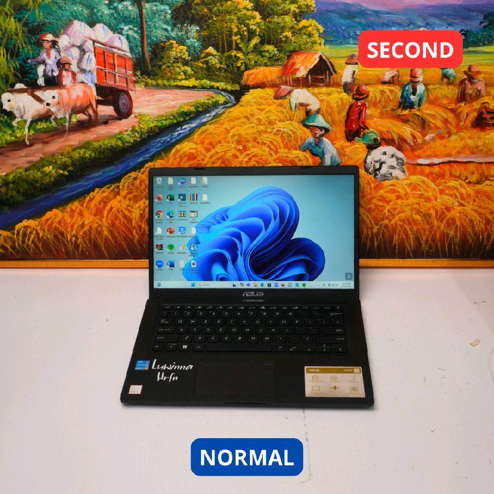 ASUS VIVOBOOK_ASUS LAPTOP X415EA_A1400EA I3 1115G4 8 GB (14'') LAPTOP SECOND ORIGINAL SINAR MUTIARA 