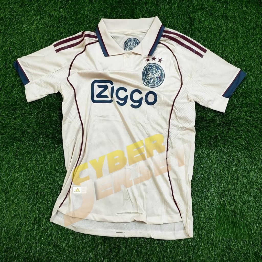 JERSEY BOLA PLAYER ISSUE AJAX 3RD NEW 2025 2026 QUALITY SEPAKBOLA