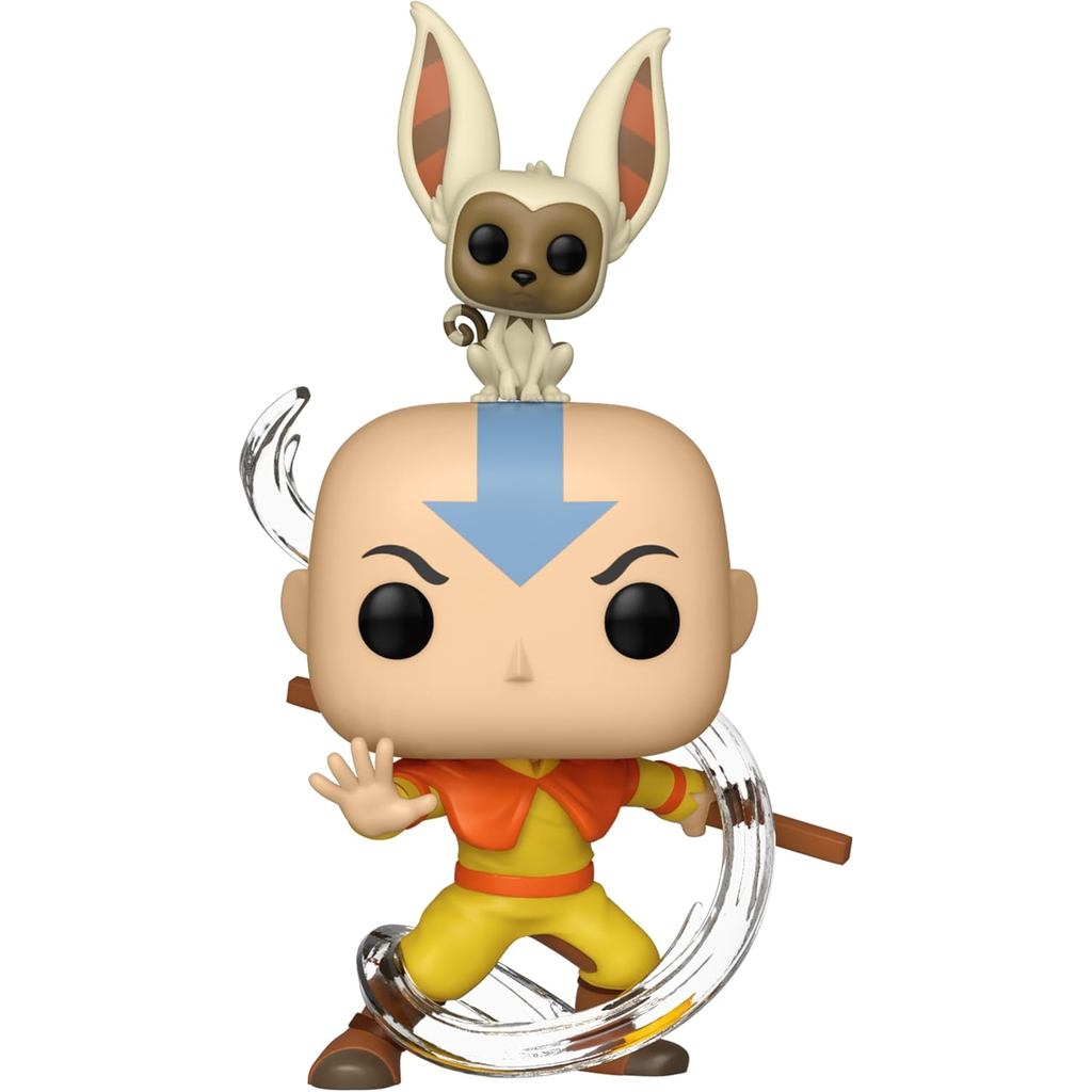 Animation: Avatar - Aang with Momo 534 Vinyl Action Figure Toys