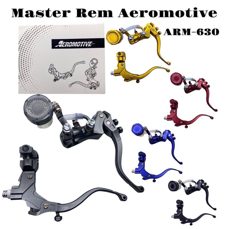 Master Rem 1 set Aeromotive ARM-630 Garuda Kopling Rem Full CNC Master Rem Aeromotive ARM-630 Garuda