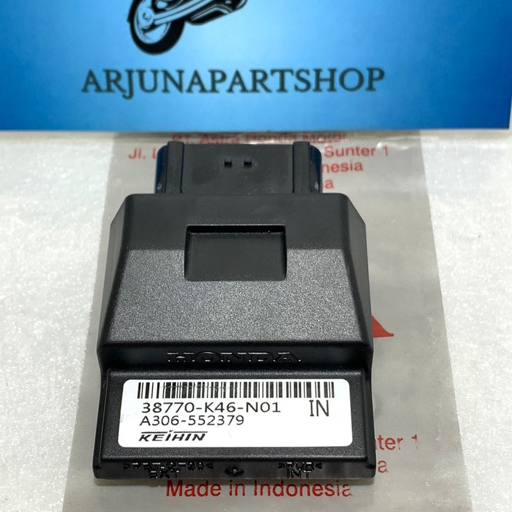 ECU CDI HONDA SCOOPY FI VARIO 110 TAHUN 2013 - 2014 KODE K46 ASLI HONDA