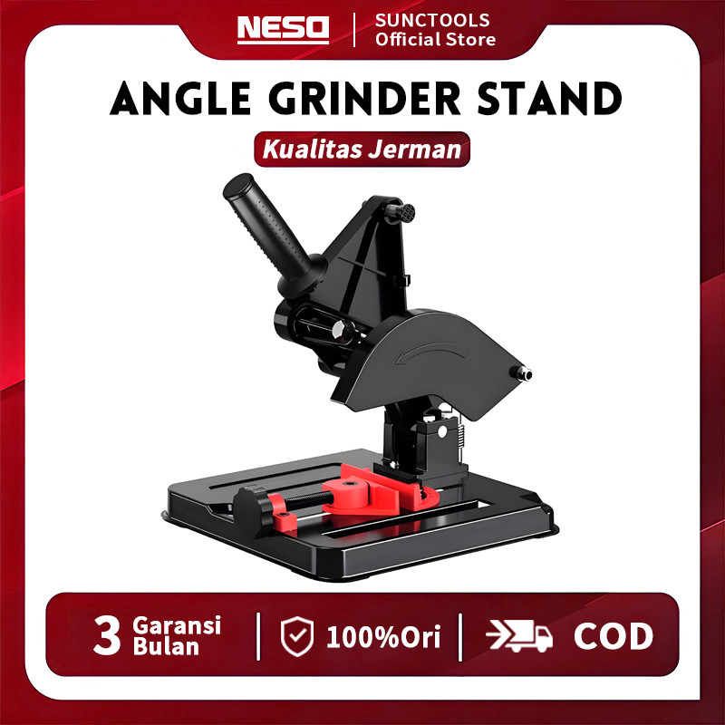 JERMAN NESO Top Angle Grinder Stand Adaptor Circular Saw Gergaji Listrik 4-5 Inch (COD) Gerinda Stan
