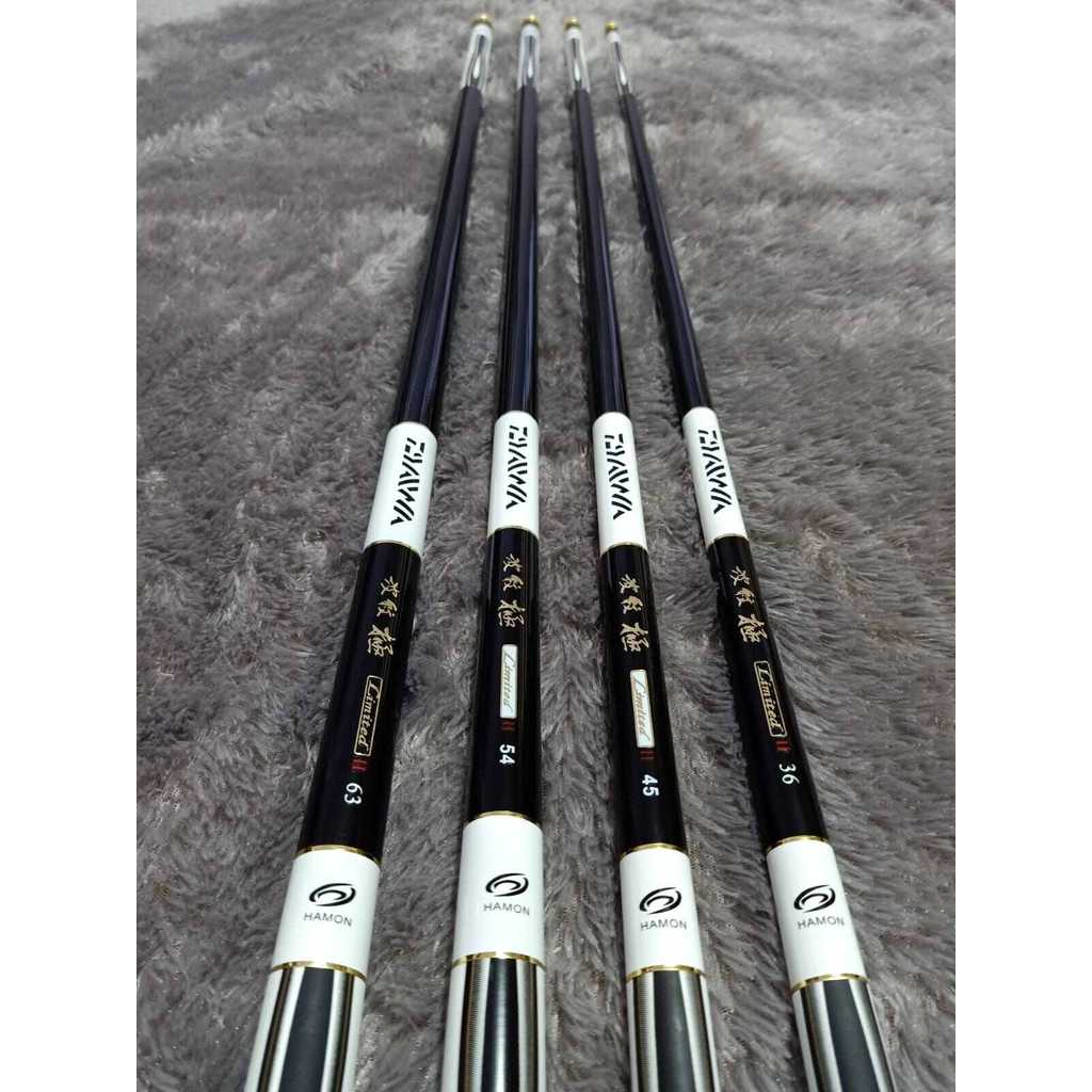 Joran Tegek Daiwa Hamon Putih 360-720cm Kuat kaku dan ringan Import murah terlaris