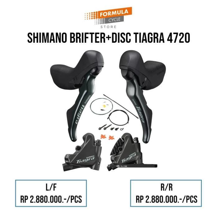SHIMANO BRIFTER TIAGRA 4720 DISC BRAKE HIDROLIK