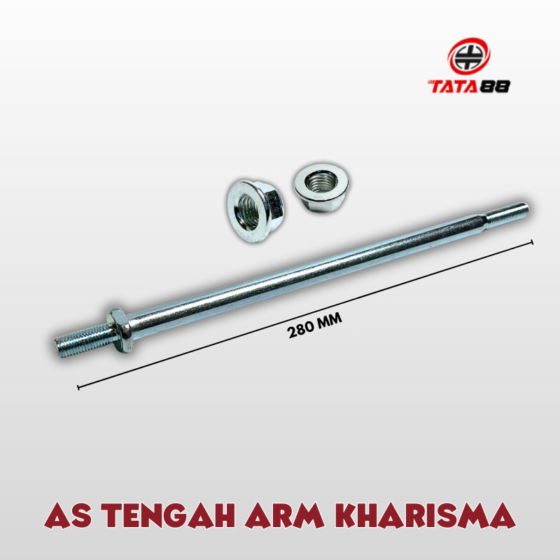 AS TENGAH ARM KHARISMA - AS SWING ARM FORK GARPU TENGAH SUPRA FIT NEW SUPRA X 125 REVO LAMA
