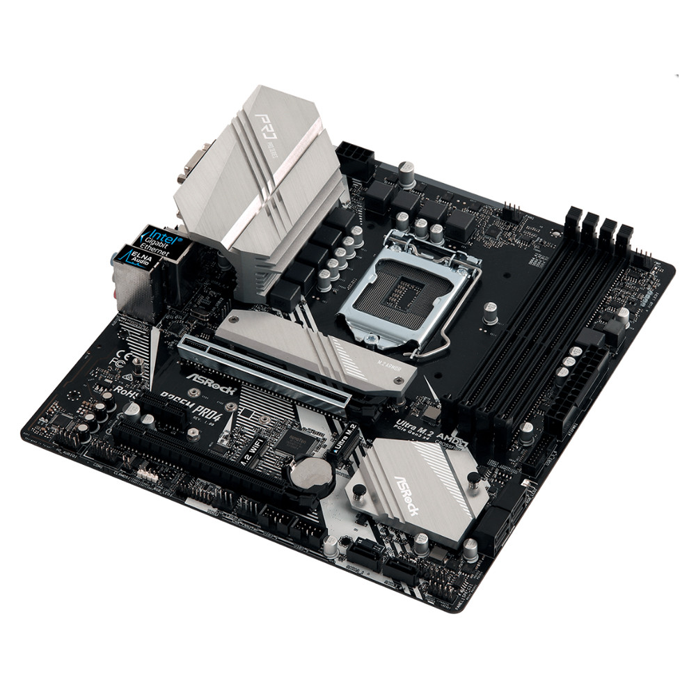 ASROCK B365M Pro4 Motherboard B365 LGA 1151 Support i99900K 9900 i79700K i58500 9400F i39100 CPU DDR