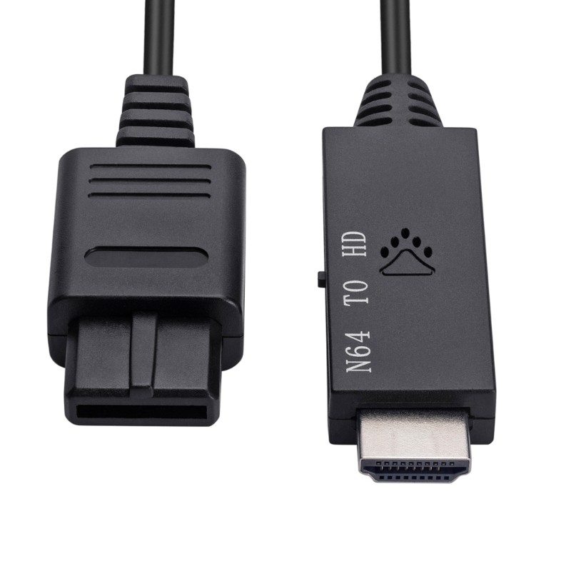 720P 1080P Adapter N64 to HDMIcompatible Converter Cord Wire Line for SNESNGCSFCN64 HDMIcompatible L