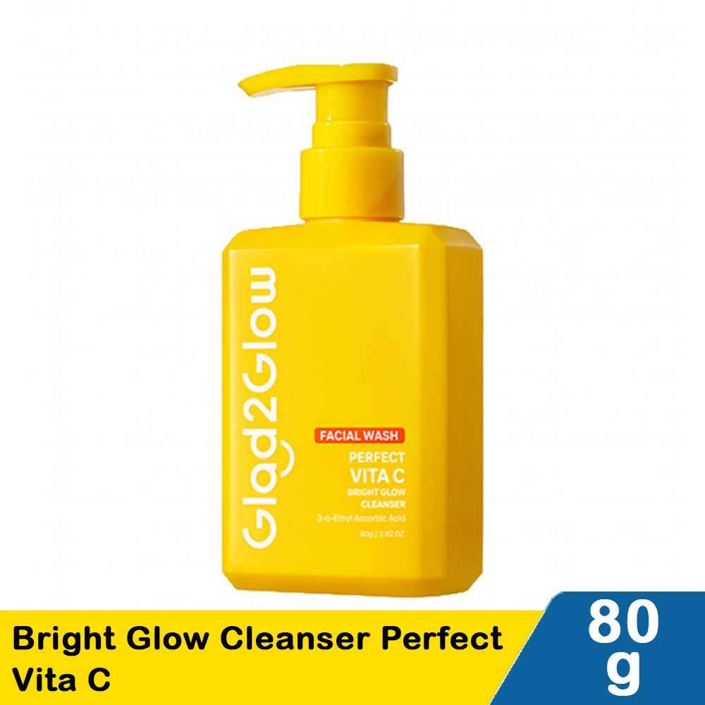 GLAD2GLOW BRIGHT GLOW CLEANSER PERFECT VITA C 80g