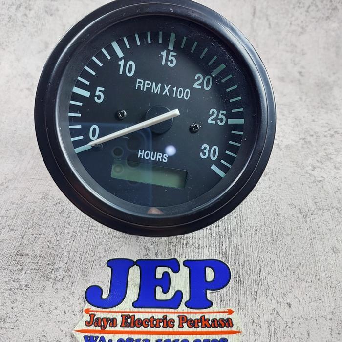 Tachometer RPM + Hour meter 3049555 VDO RPM Meter 12V / 24V RPM meter