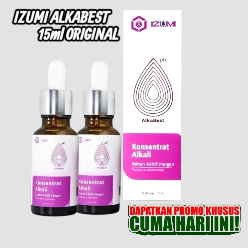 [HARGA SPESIAL] Izumi Alkabest Kemasan Terbaru Original 100%