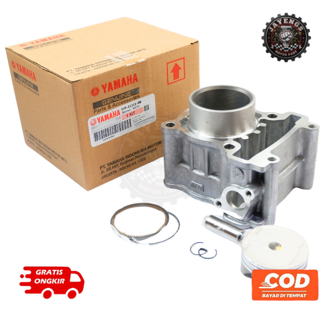 Block Seher jupiter mx 135 new - blok jupiter mx old  5YP - 5OC original jayeng part