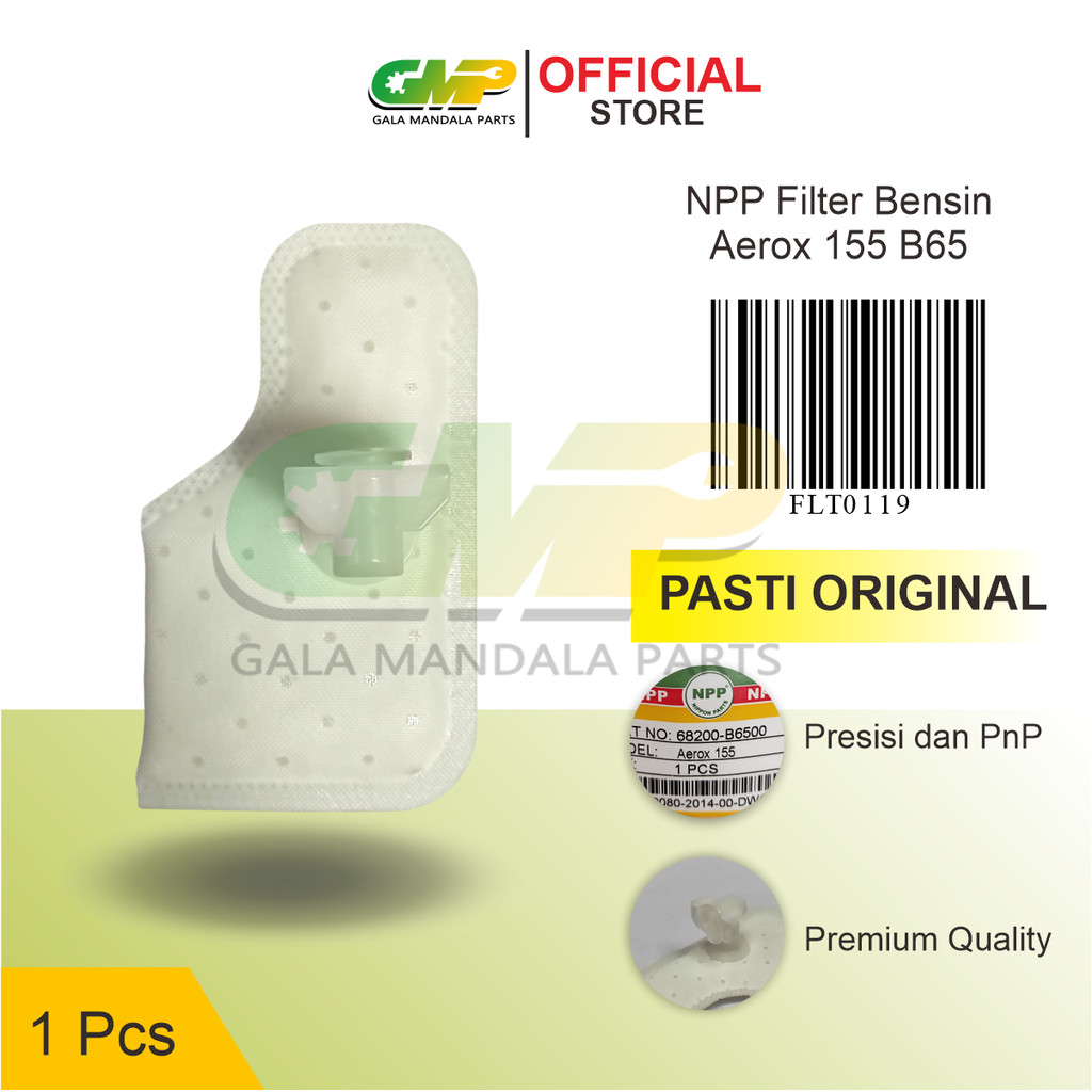 NPP Filter Fuel Pump Filter Bensin Yamaha Aerox 155 B65 Saringan Pompa Fuel Pump Injeksi Motor Matic