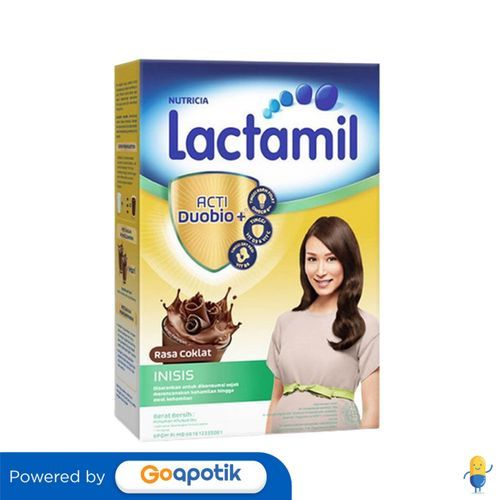 Lactamil Inisis Susu Awal Kehamilan Rasa Coklat 200 Gram Box