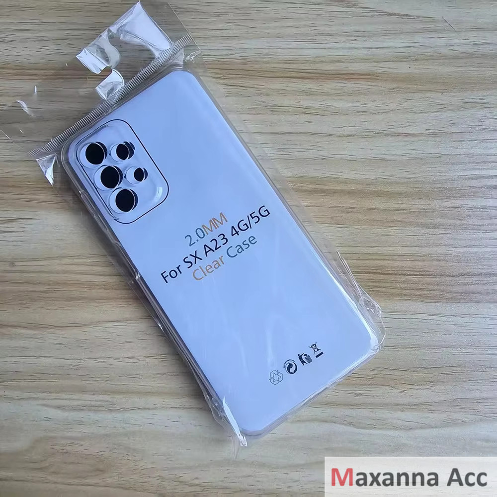 [MAXANNA] TPU 2.00 MM Case Bening Samsung A23 (4G/5G) / Case Bening Samsung A23