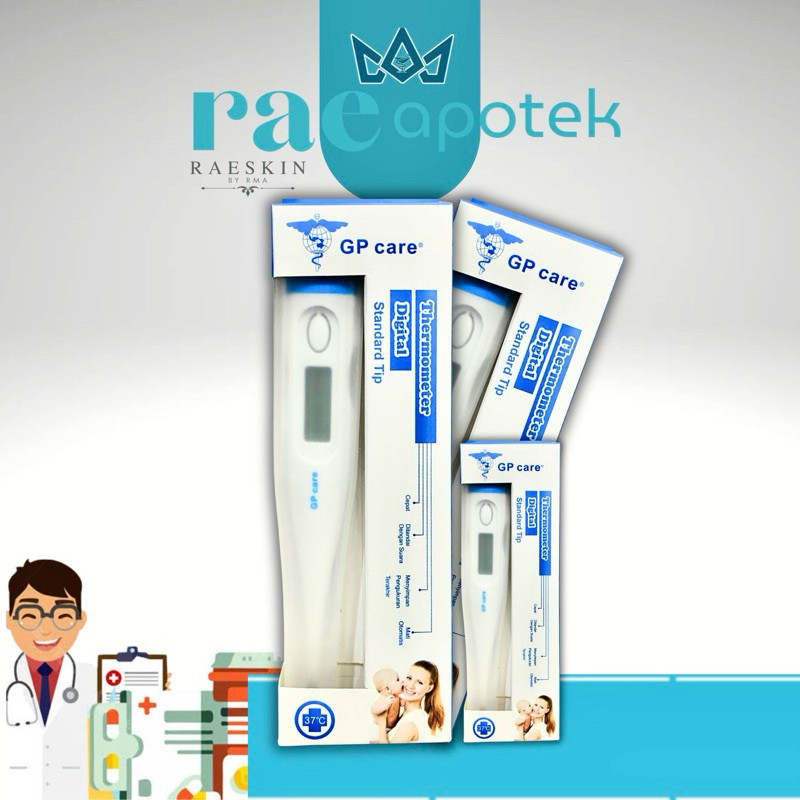 TERMOMETER DIGITAL FLEXIBLE GP CARE | THERMOMETER
