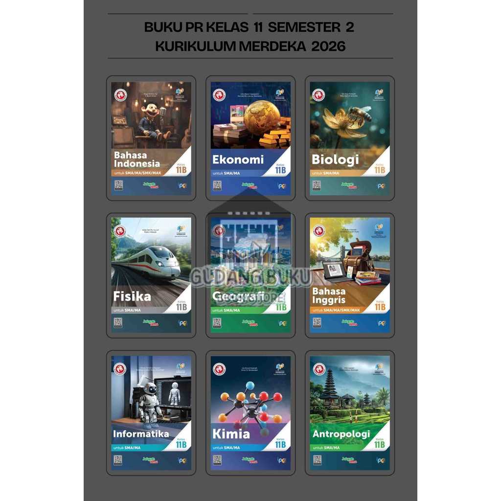 BUKU LKS/PR SMA/MA KELAS 11 SEMESTER 2 INTAN PARIWARA TERBARU