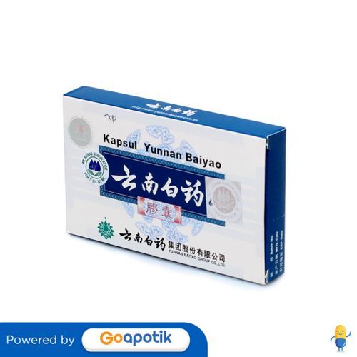 Yunnan Baiyao Capsules Dus 16 Kapsul